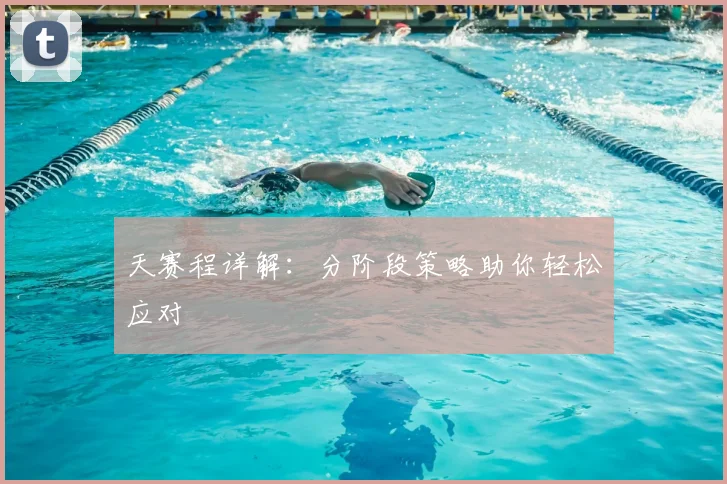 天赛程详解:分阶段策略助你轻松应对